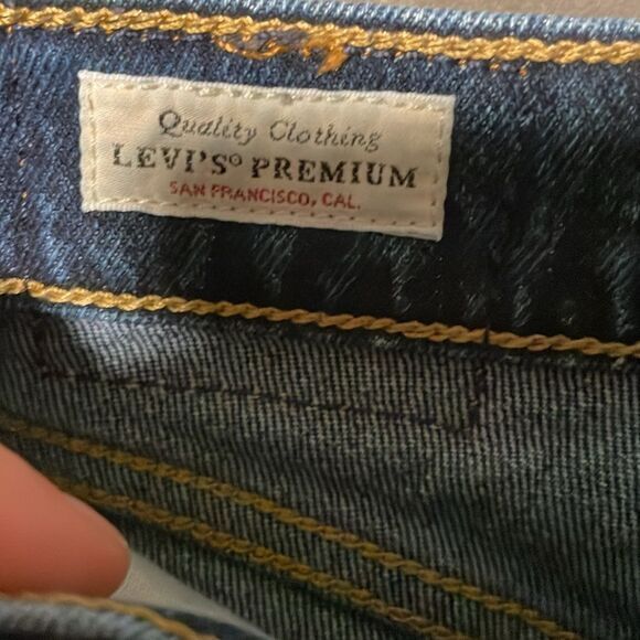 Levi’s Premium 70s High Slim Straight Jeans High Waisted 25 - Picture 8 of 10